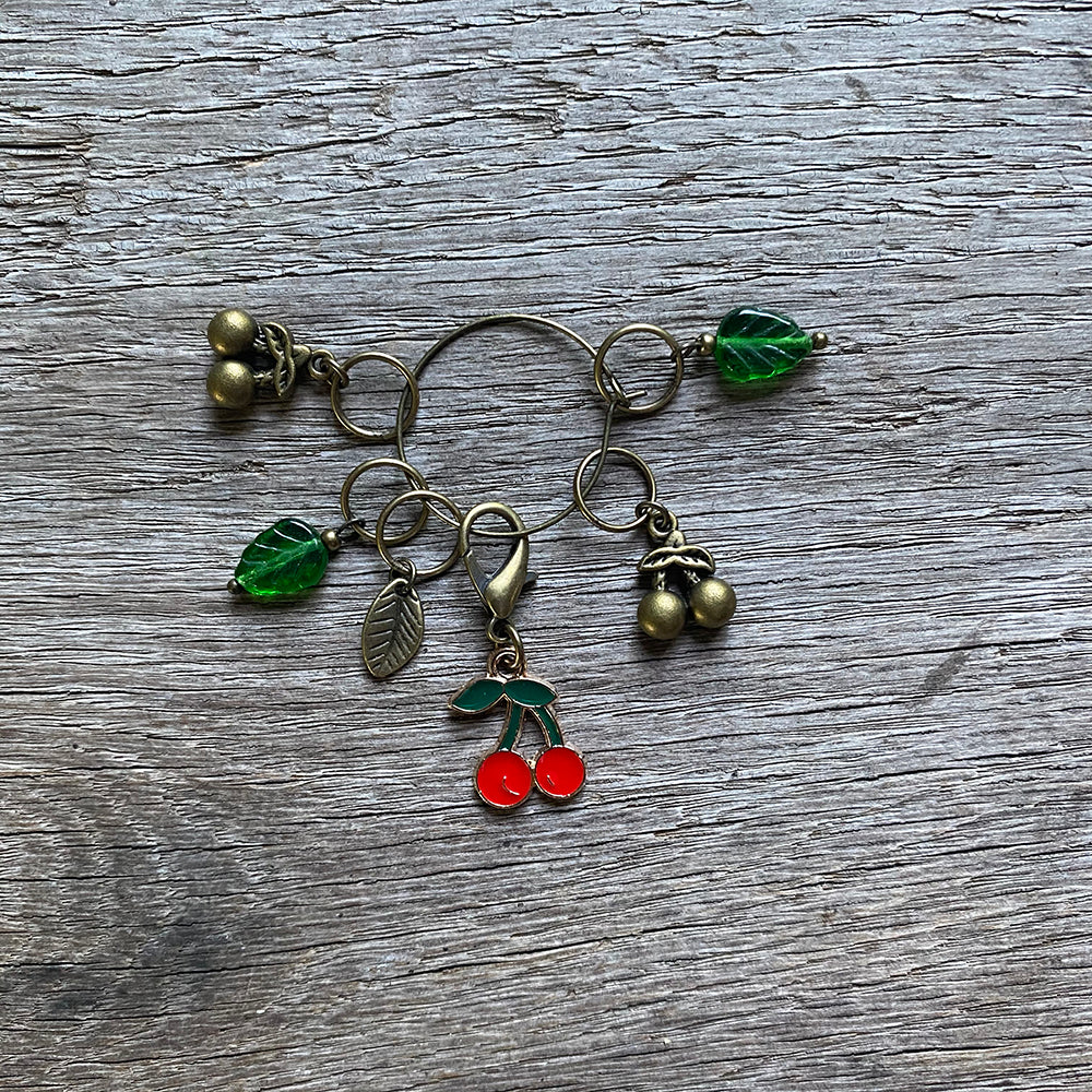 Summer Fruits Stitch Marker Set