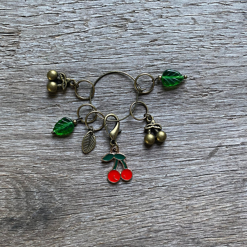 Summer Fruits Stitch Marker Set