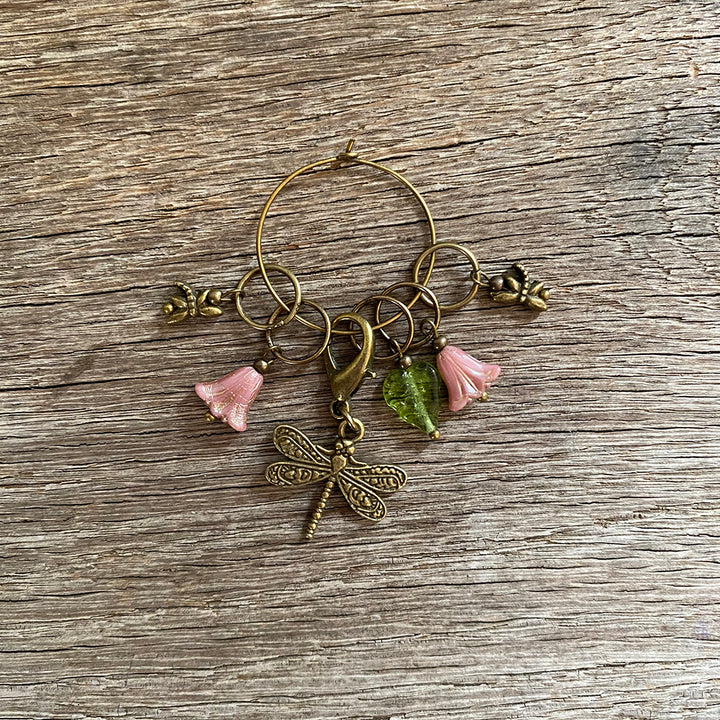 Garden Visitors Stitch Markers