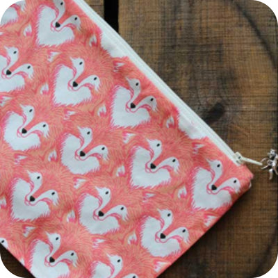 Orange Fox Project Pouch - Haus of Yarn