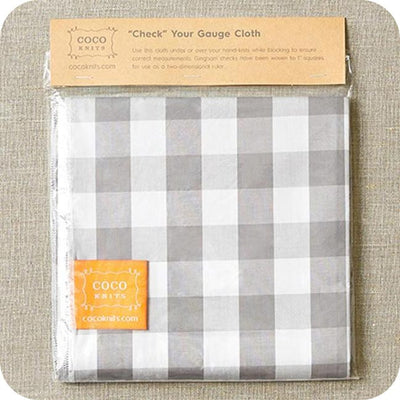 Coco Knits Check Your Gauge Cloth - Haus of Yarn