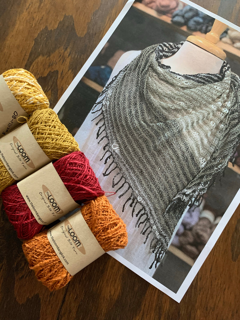 Beet Street What the Fringe? Scarf Kit - Haus of Yarn