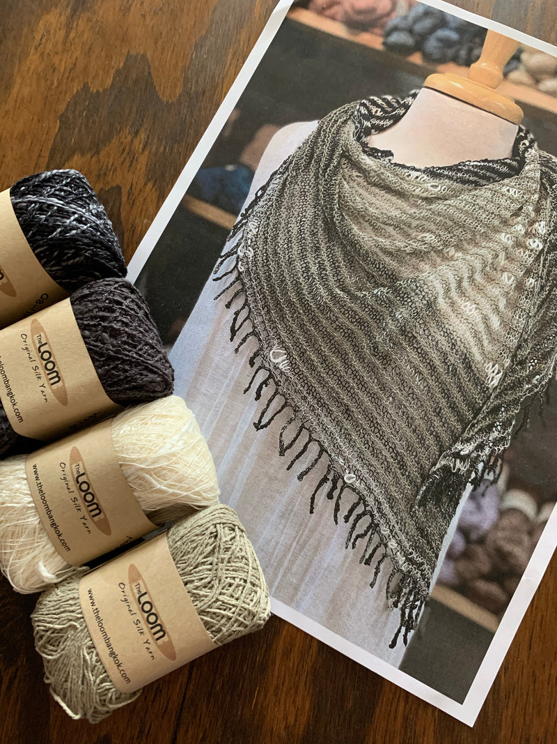 Beet Street What the Fringe? Scarf Kit - Haus of Yarn