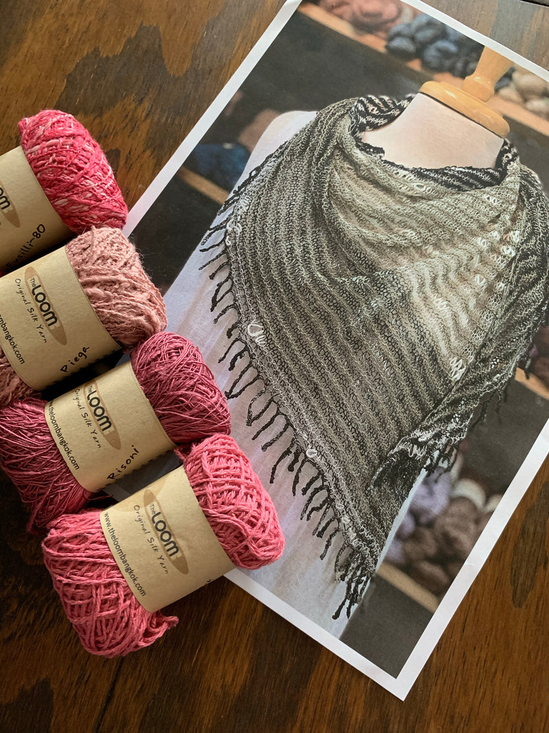 Beet Street What the Fringe? Scarf Kit - Haus of Yarn
