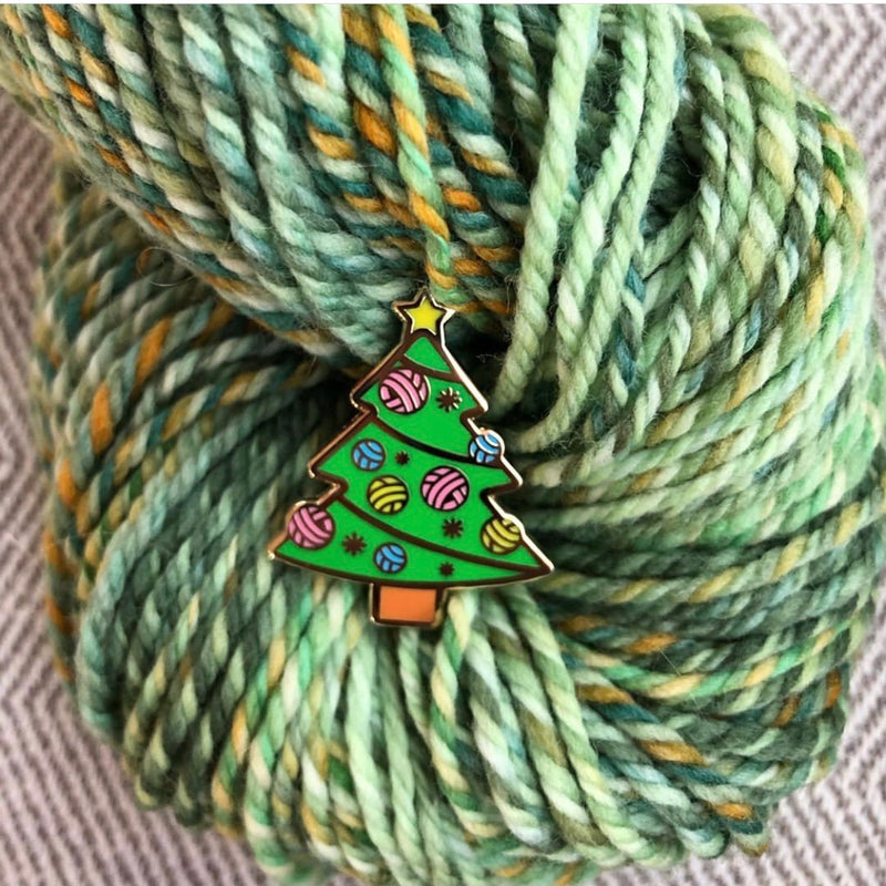 NerdBirdMakery Enamel Pin - Haus of Yarn