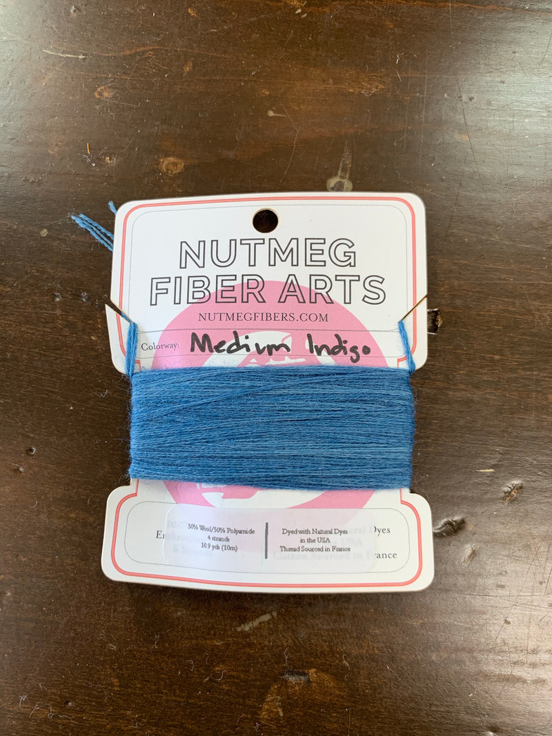 Nutmeg Fibers Wool/Poly Embroidery Floss - Haus of Yarn