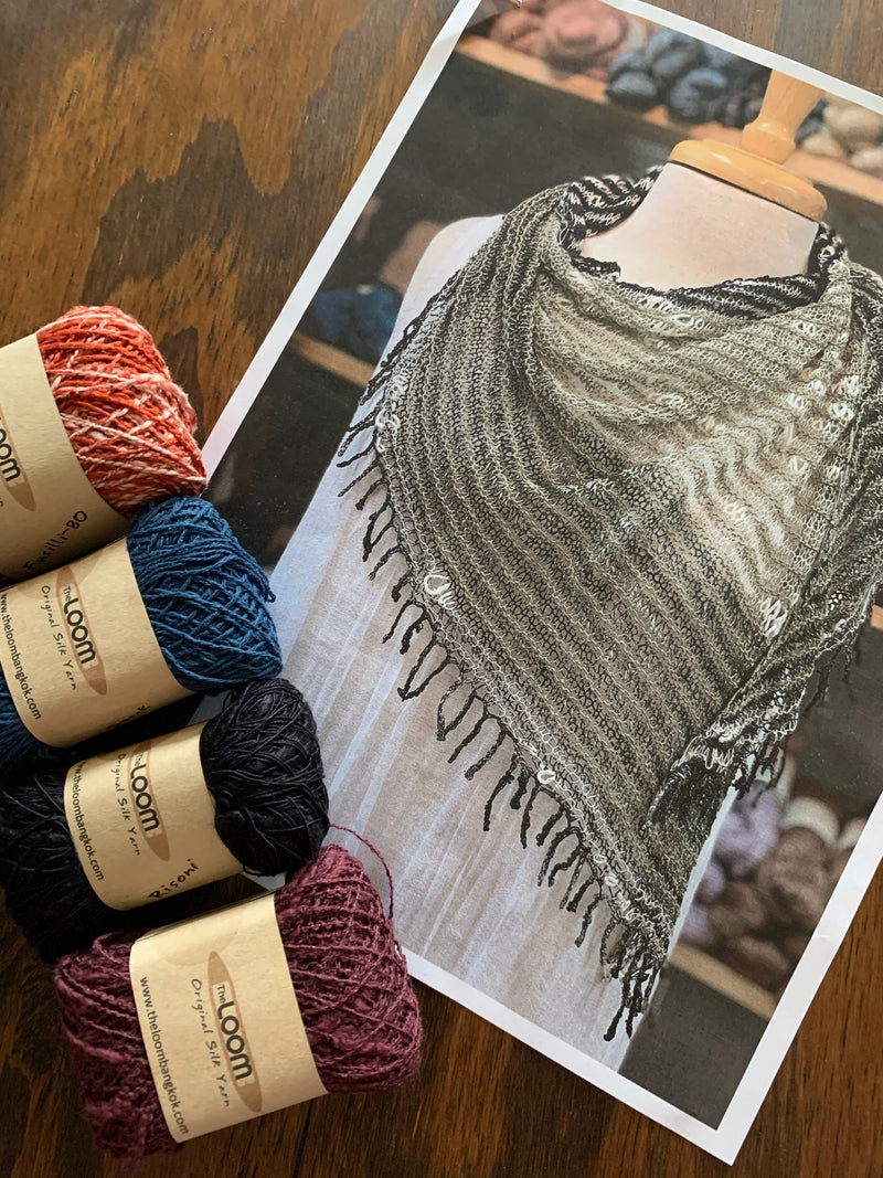 Beet Street What the Fringe? Scarf Kit - Haus of Yarn