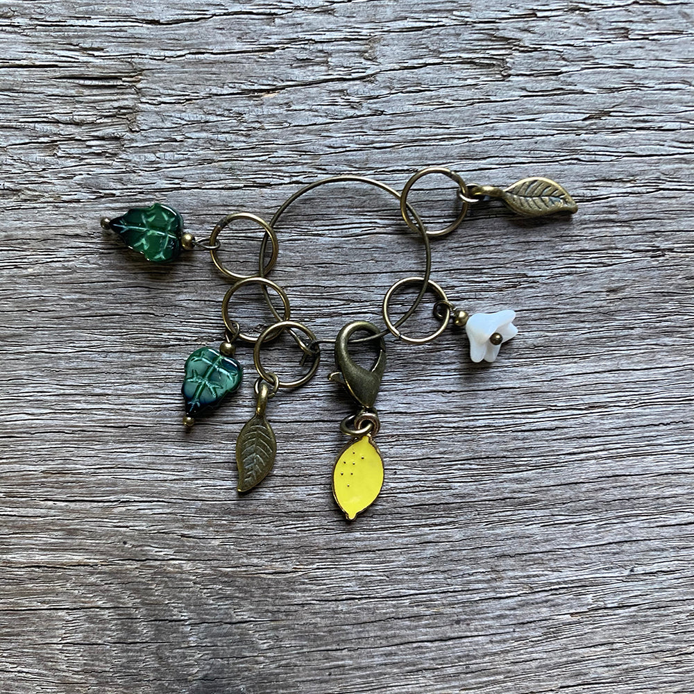 Summer Fruits Stitch Marker Set