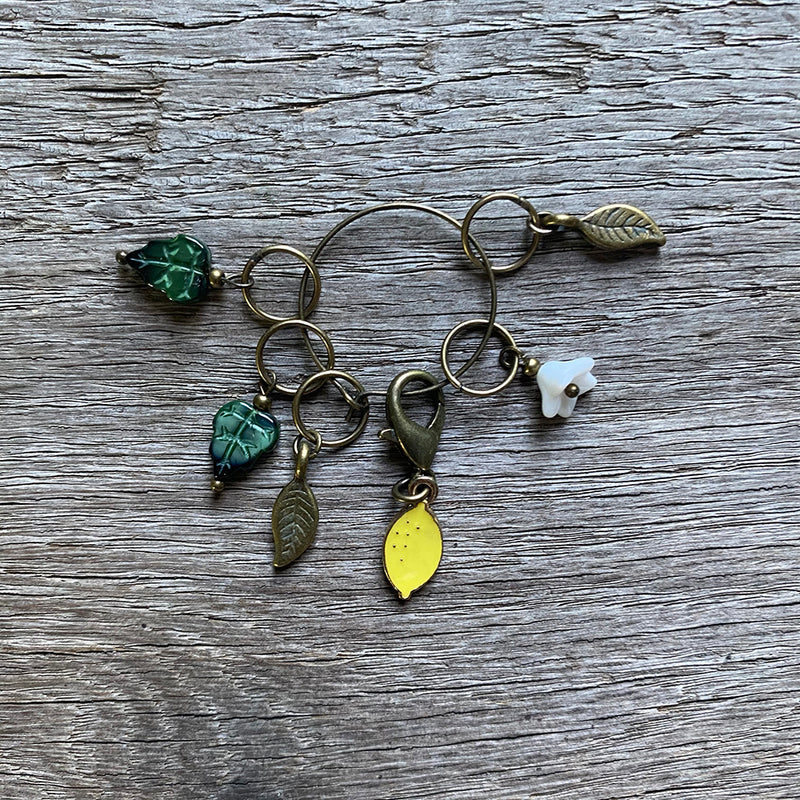 Summer Fruits Stitch Marker Set