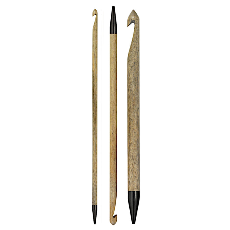 Lykke Driftwood Interchangeable Tunisian Crochet Hooks