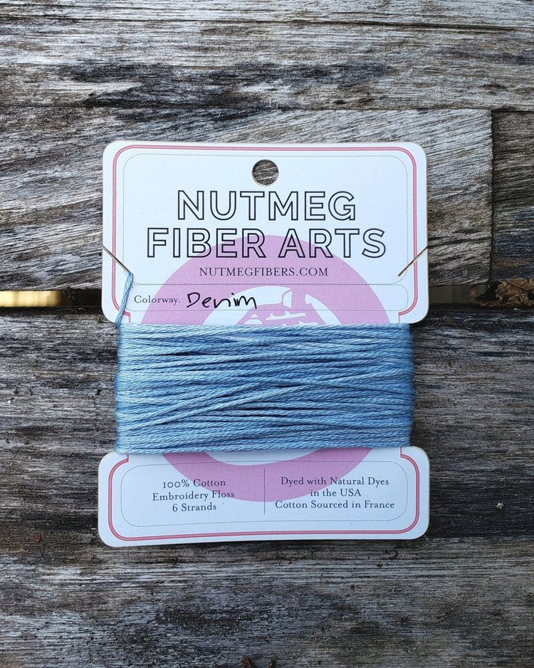 Nutmeg Fibers Cotton Embroidery Floss - Haus of Yarn