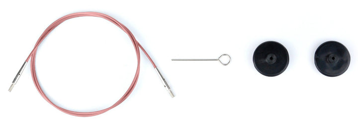 Lykke Pink Swivel Cord Short Needles