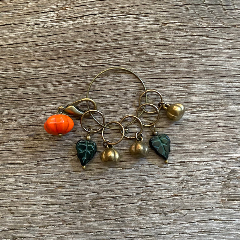 Autumn Harvest Stitch Markers