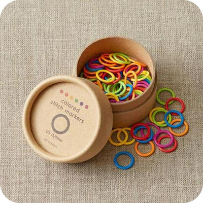 Coco Knits Colored Ring Stitch Markers - Haus of Yarn