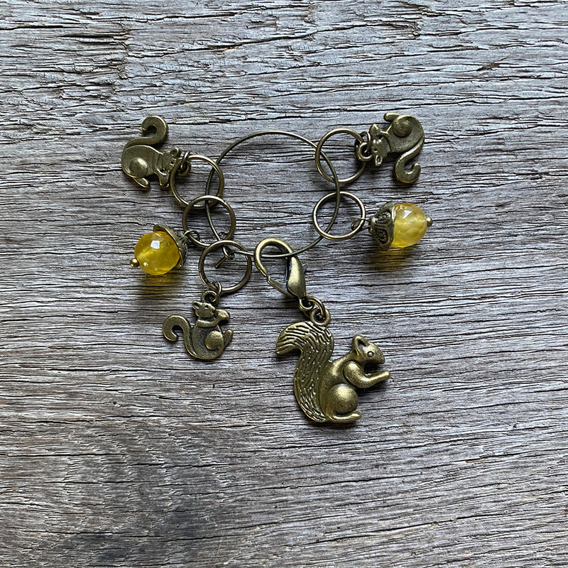 Animal Family Stitch Marker Set
