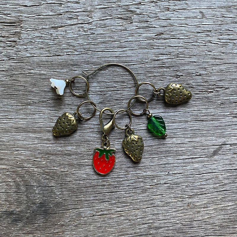 Summer Fruits Stitch Marker Set