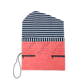 Della Q Tri Fold Circular Case - Haus of Yarn