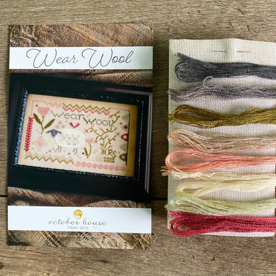 Wear Wool Cross Stitch Kit - Haus of Yarn