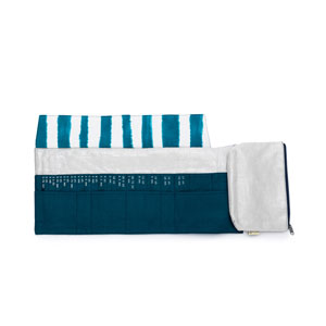 Della Q Interchangeable Needle Case w Zip Pouch - Haus of Yarn